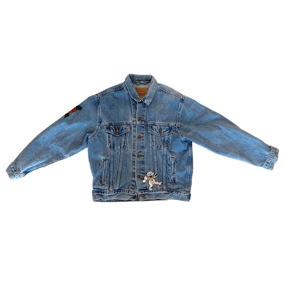 Vintage Levi's Hand painted Grateful Dead Jacket - Picture 7 of 10